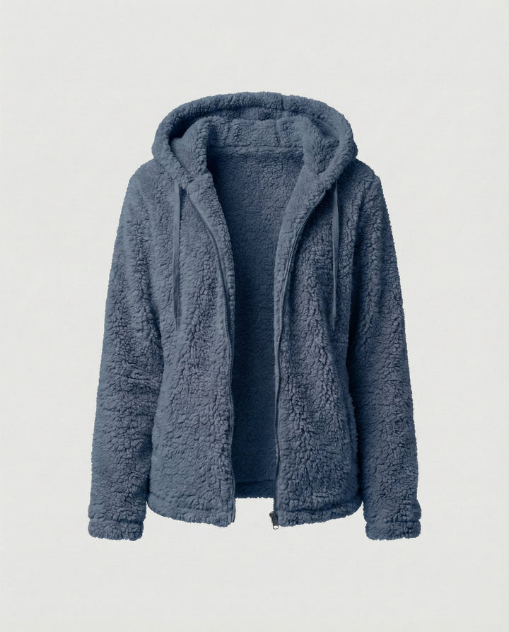 Drune | Teddy Fleecejacke Damen Lang