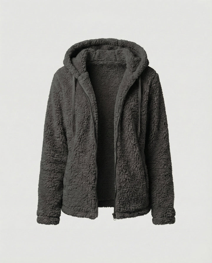 Drune | Teddy Fleecejacke Damen Lang