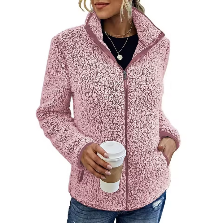 Drune | Fleece-Standkragenjacke