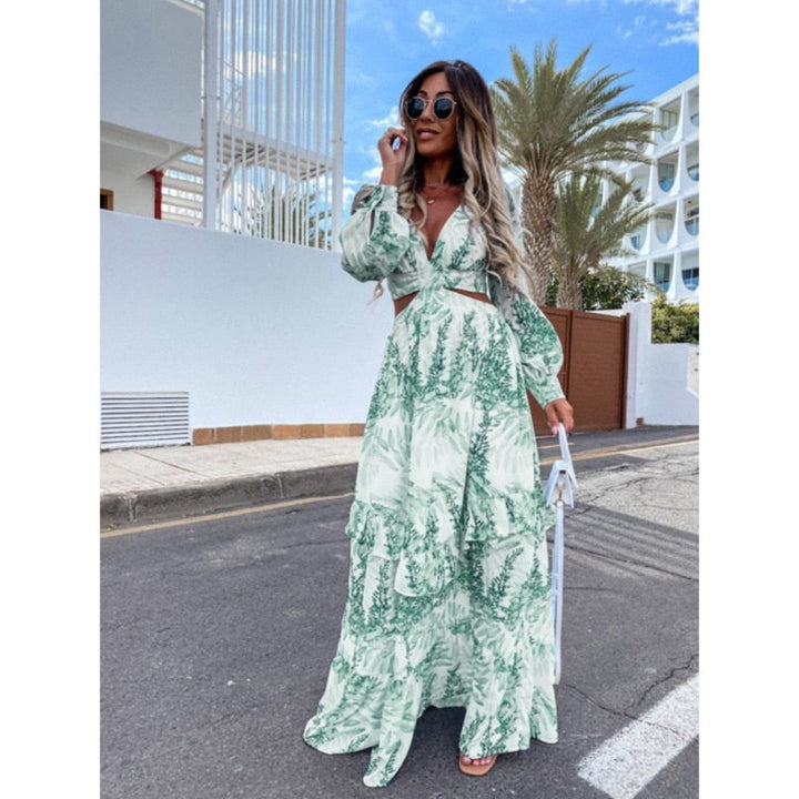 Drune | Elegantes Kleid mit Ausschnitt