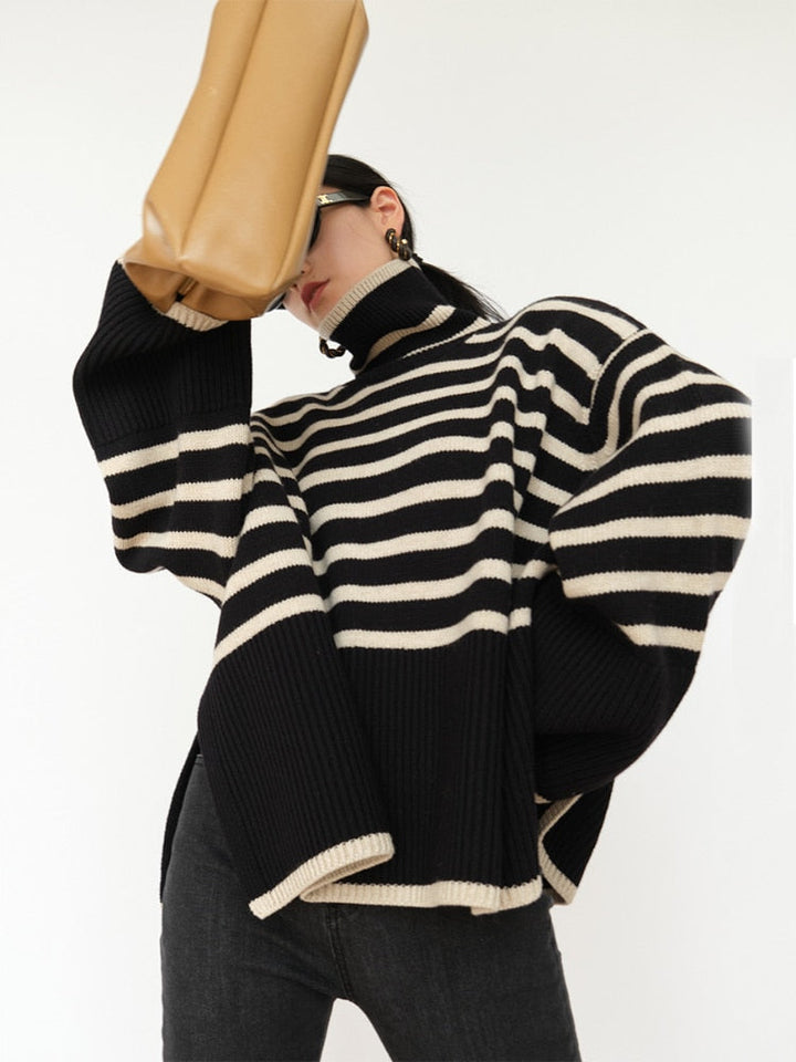 Drune | Gestreifter Pullover