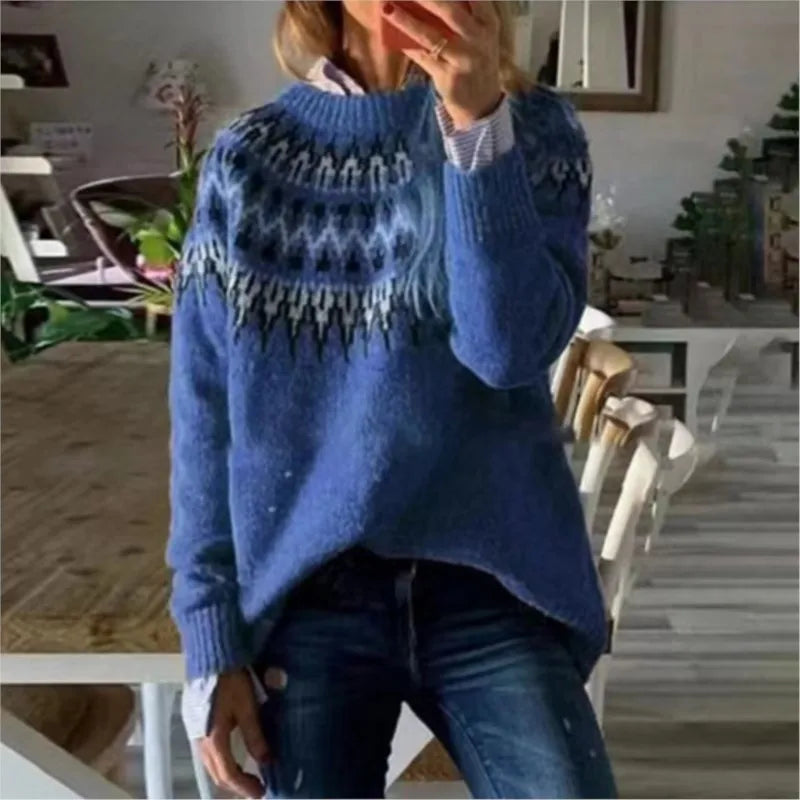 Drune | Frauen Nordische Strickjacke