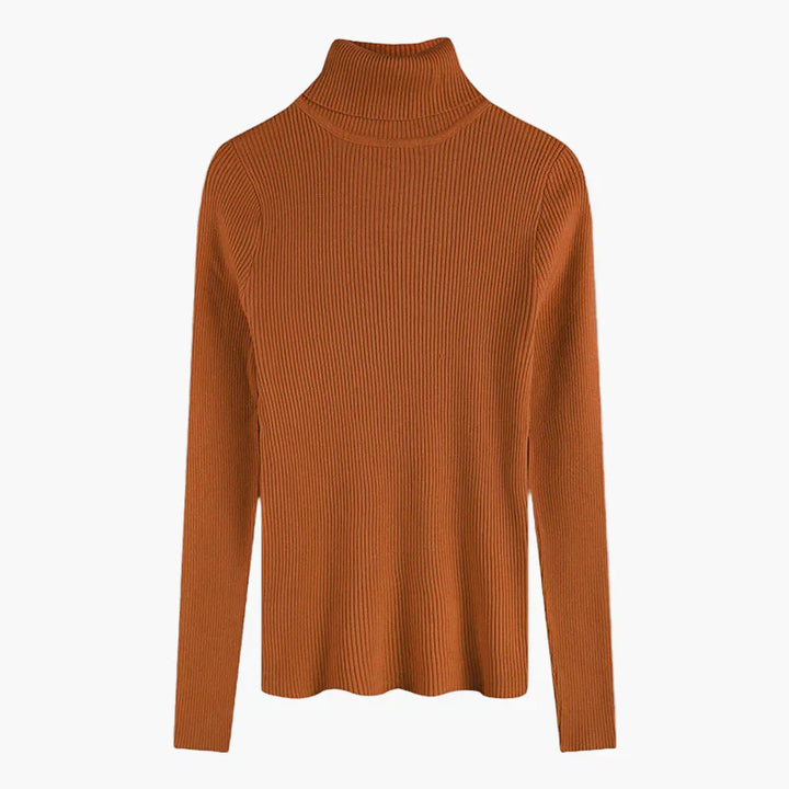Drune | Rollkragenpullover Gerippt Basic Langarm - Vielseitiger Herbst & Winter Look