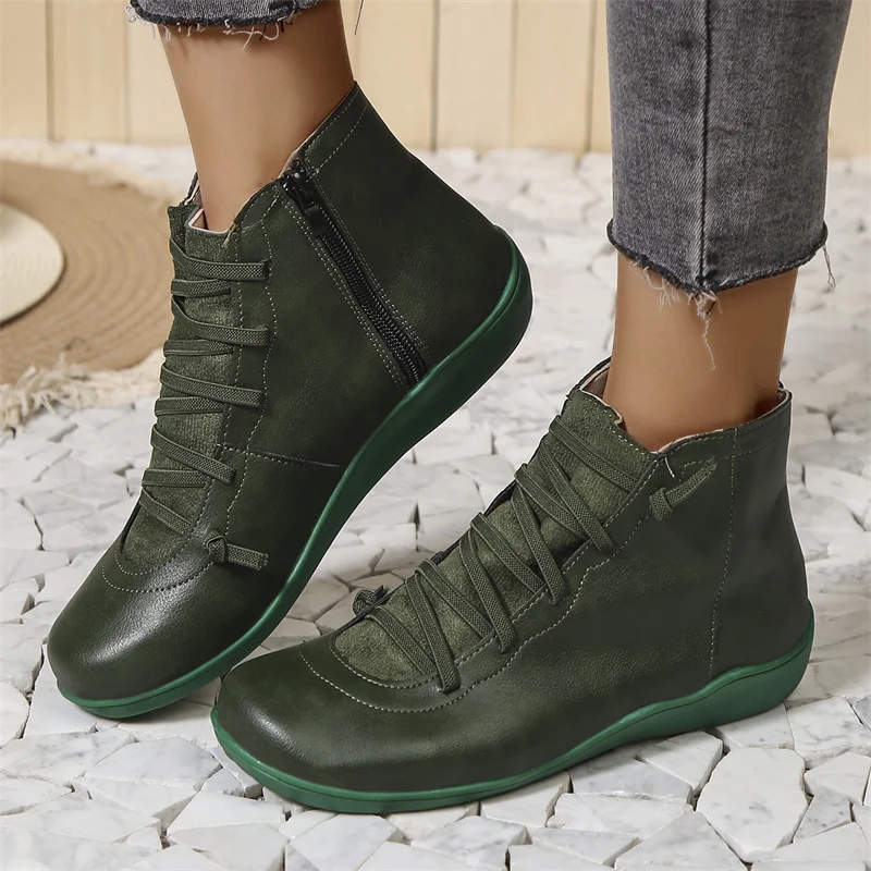 Drune | Lässige Komfort Stiefeletten