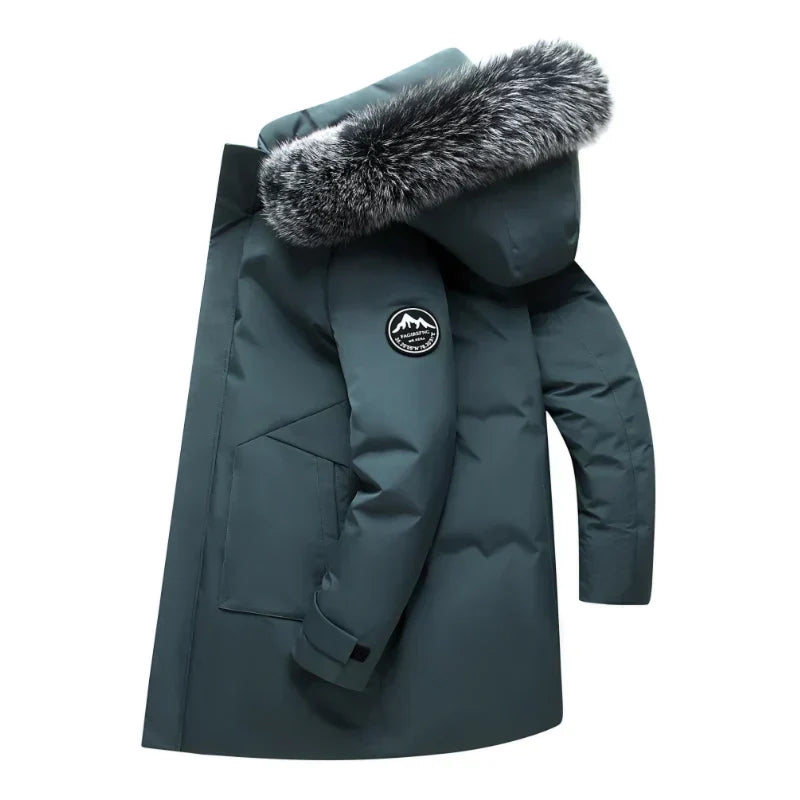 Drune | Lange Winterjacke