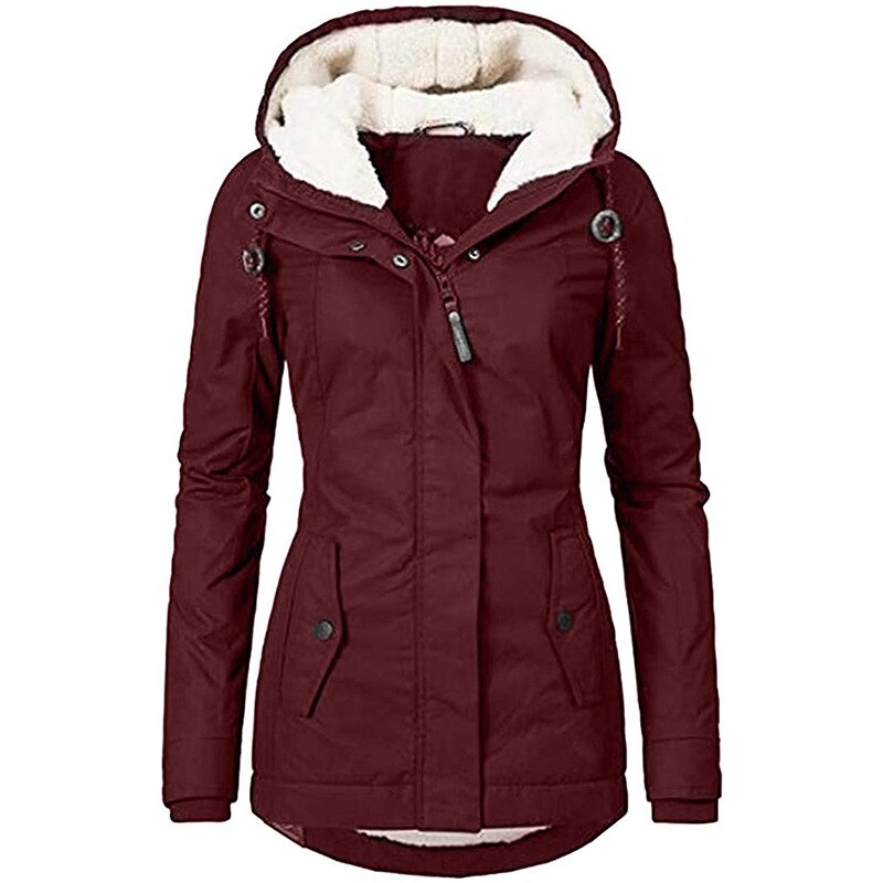 Drune | Warme Winterjacke für Damen | Stilvolle und Bequeme Winterjacke