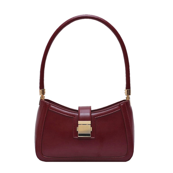 Drune | Stilvolle Schultertasche für Damen - Designer-Handtasche mit Reißverschluss