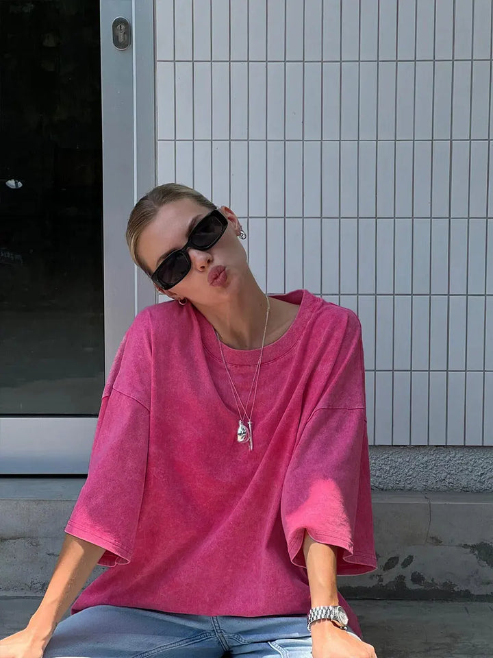 Drune | rosa T-Shirt