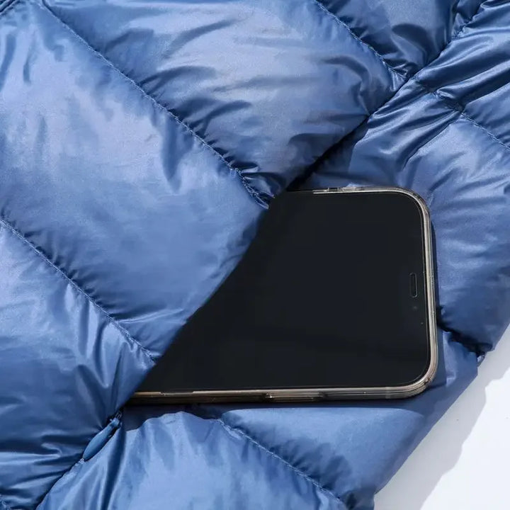 Drune | Pufferjacke - Daunenjacke Leicht Packbar - Abnehmbare Kapuze