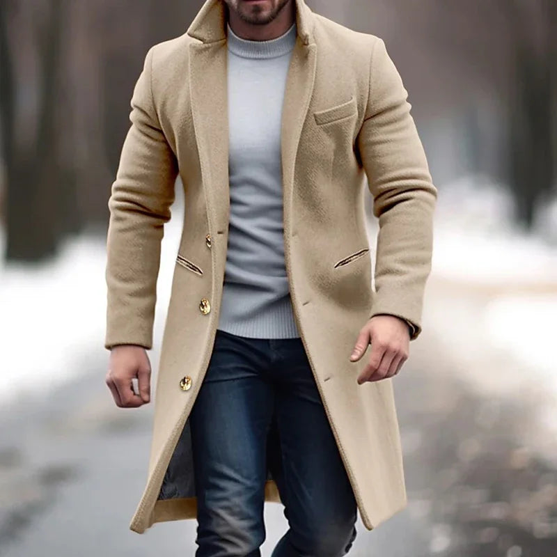Drune | Hochwertige Wollherenjacke