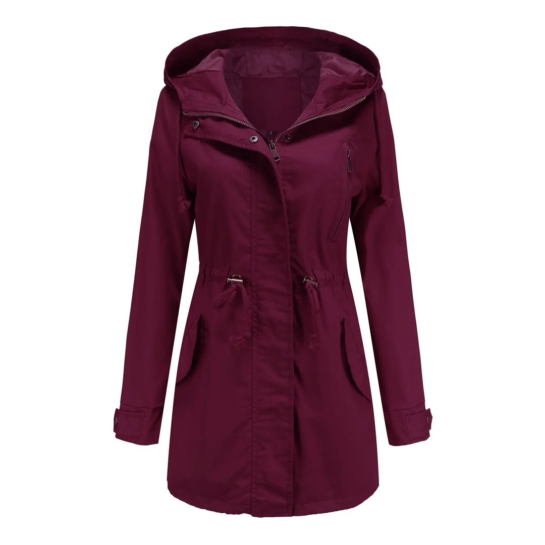 Drune | Baumwoll Trenchcoat Mit Kapuze