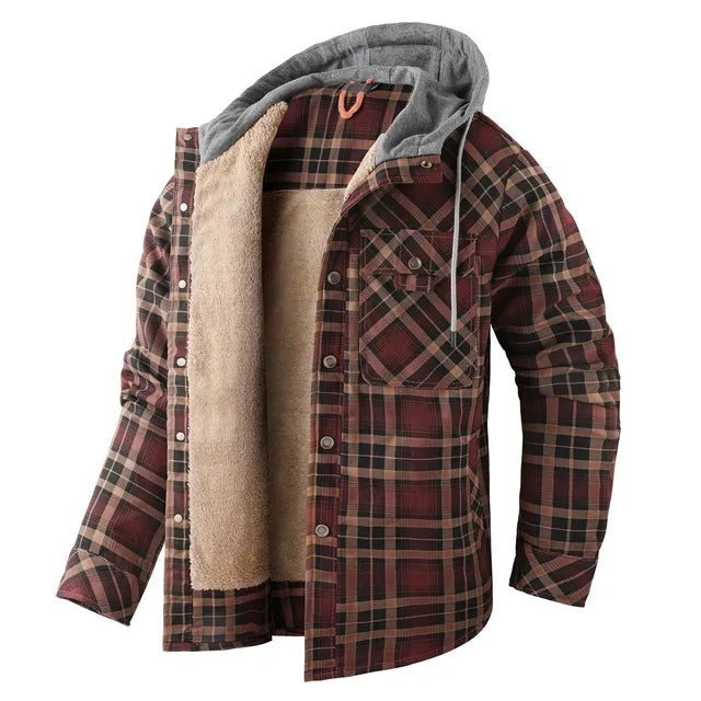 Drune | Lässige Herbst Karierte Hemd Jacke für Unisex