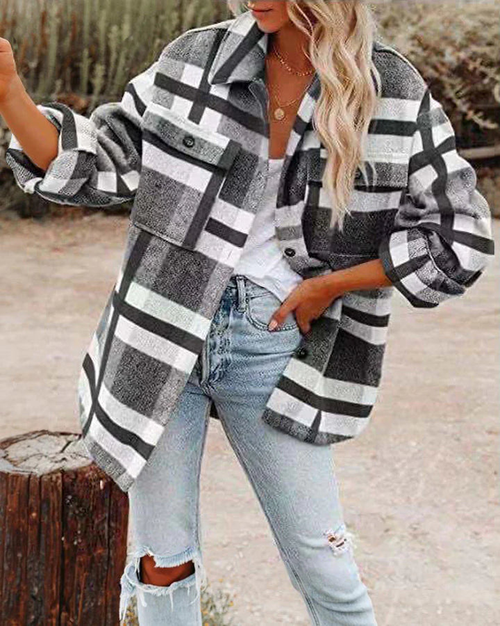 Drune | Warme Woll Jacke Damen