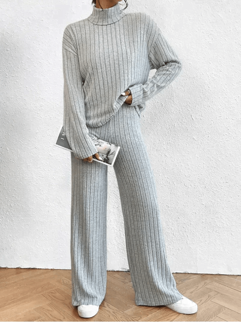 Drune | Strickhose und Rollkragenpullover