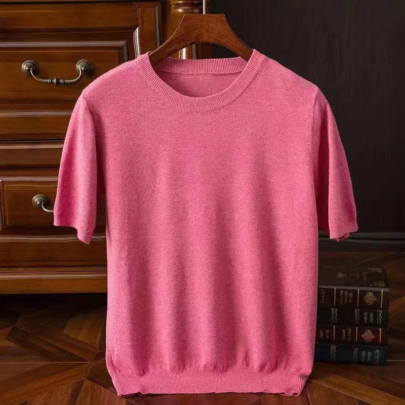 Drune | Eleganter Kurzarm T-Shirt