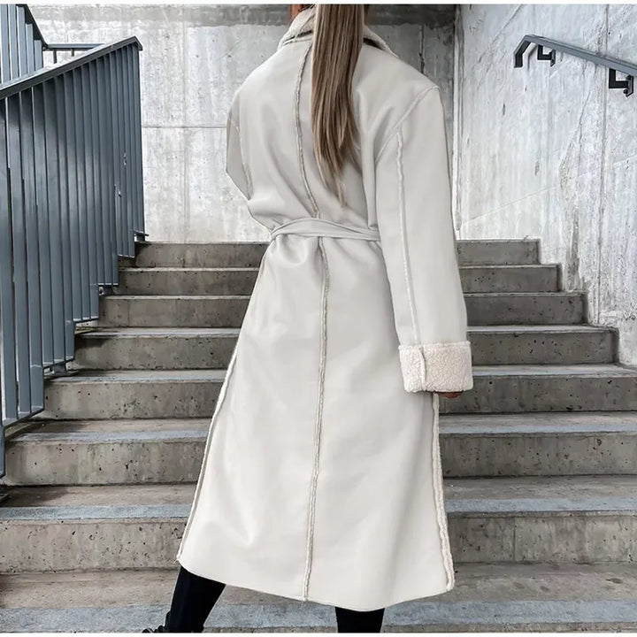 Drune | Lederjacke mit Pelz