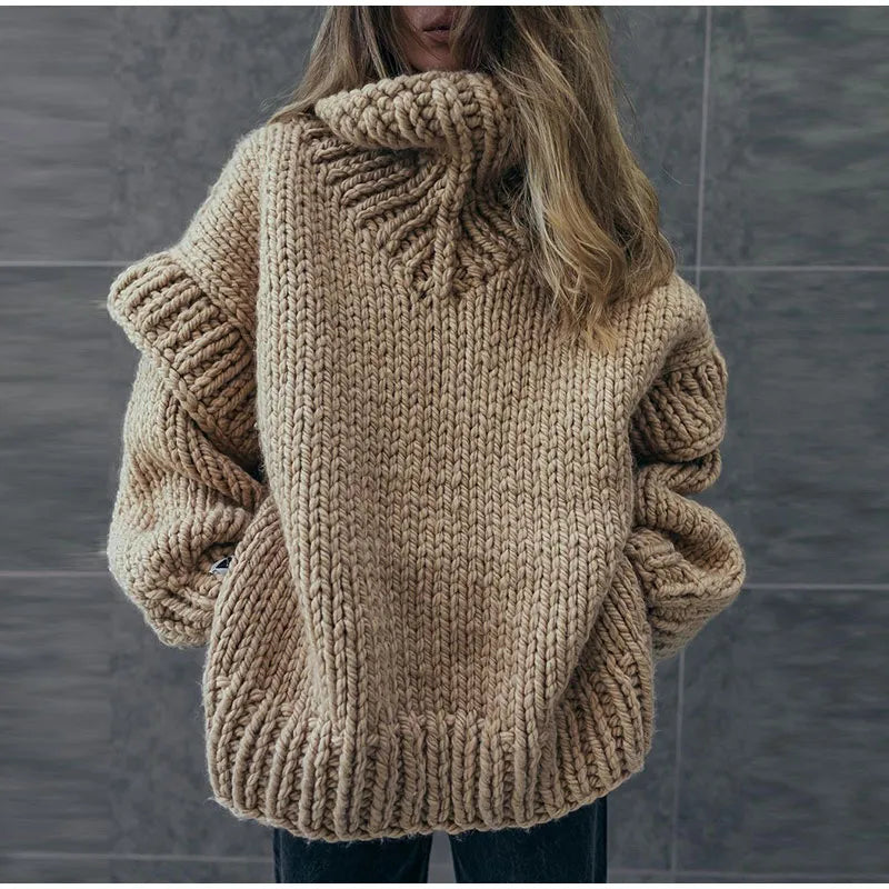 Drune | Chunky Strickpullover Oversized und Trendy Perfekt Für Den Herbst