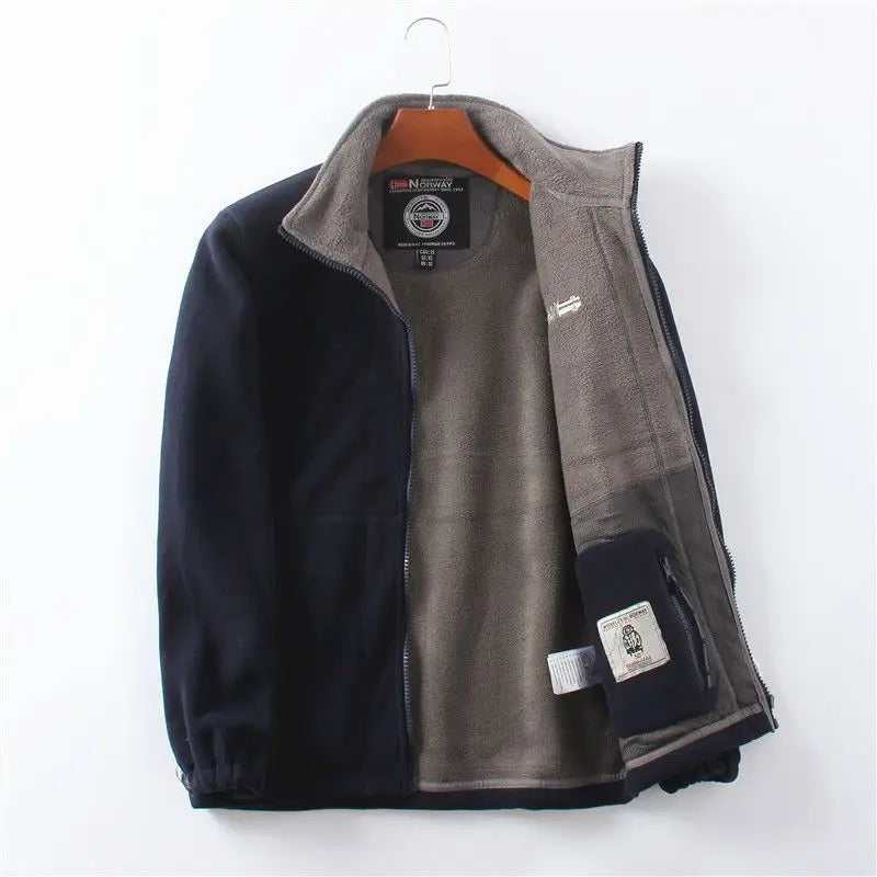 Drune | Fleecejacke für Herren: Stil und Funktionalität für Den Winter