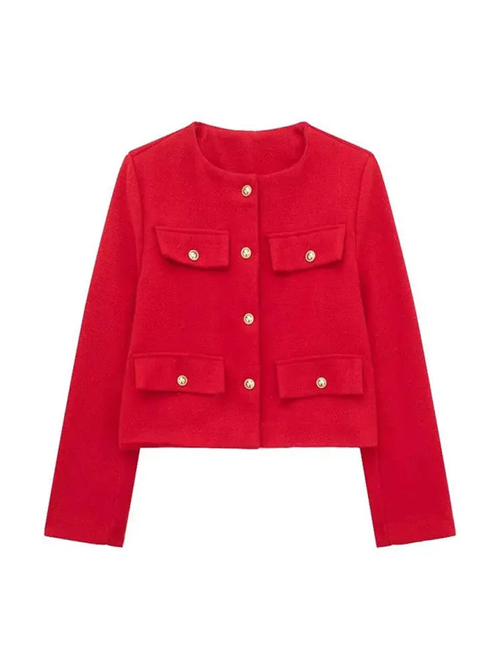 Drune | Klassischer Tweed Blazer