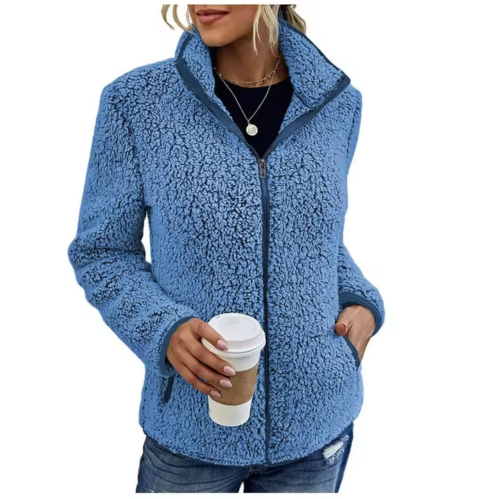 Drune | Fleece-Standkragenjacke
