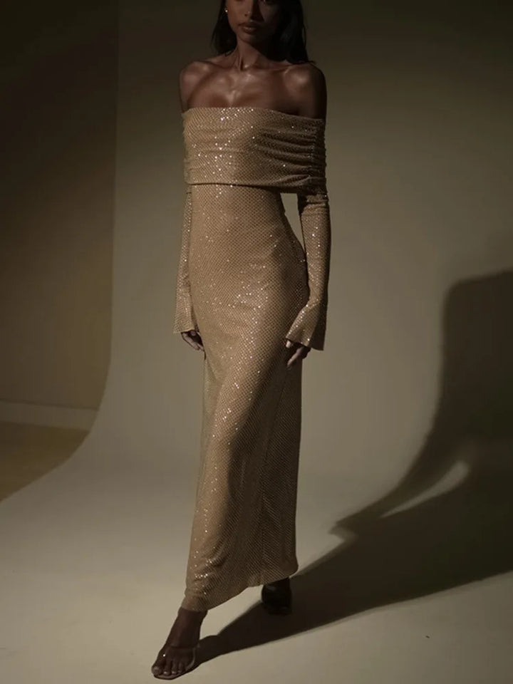 Drune | Elegantes Twilight Glitzerkleid