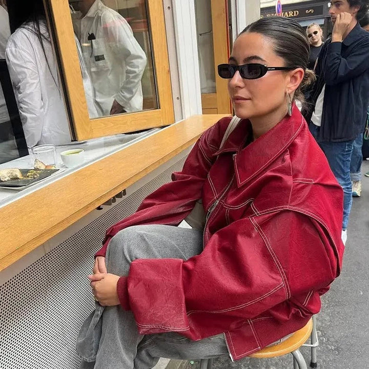 Drune | Lederjacke Für Modische Outfits