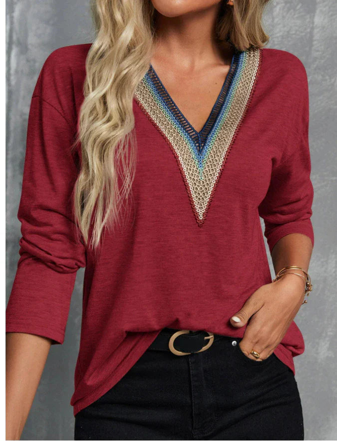 Drune - Damen Herbst Blusen