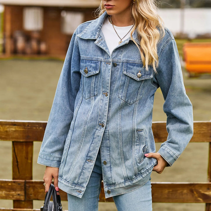 Drune | Klassisch Elegante Jeansjacke