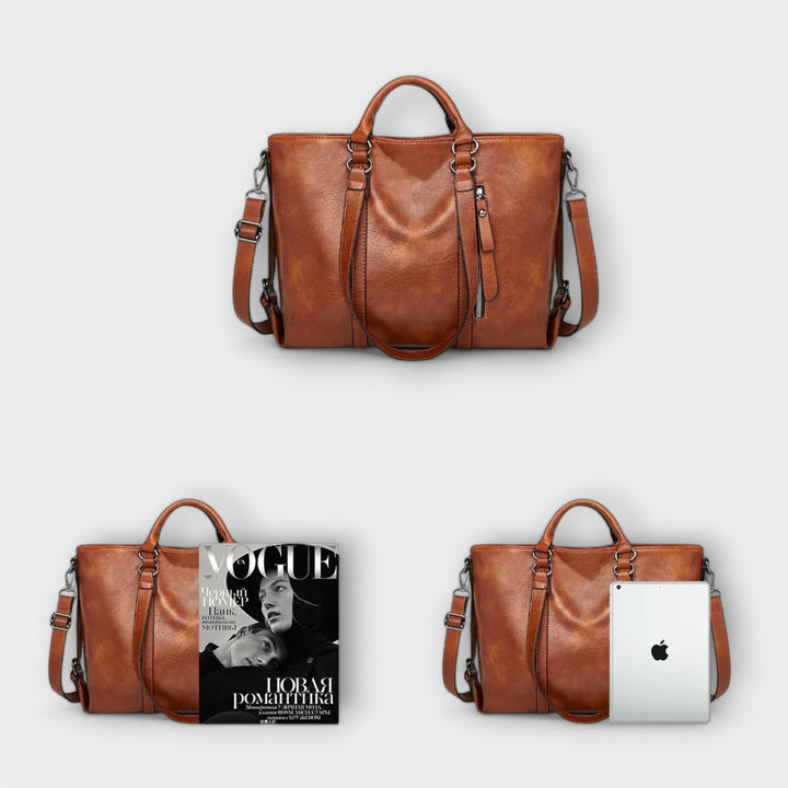 Drune | Große Lederhandtasche
