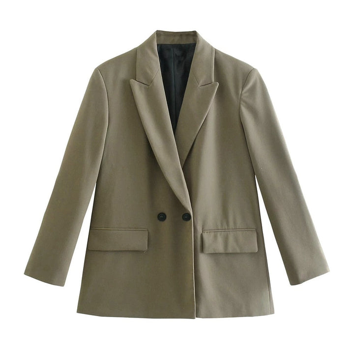 Drune | Eleganter Doppeltknopf-Blazer für Damen