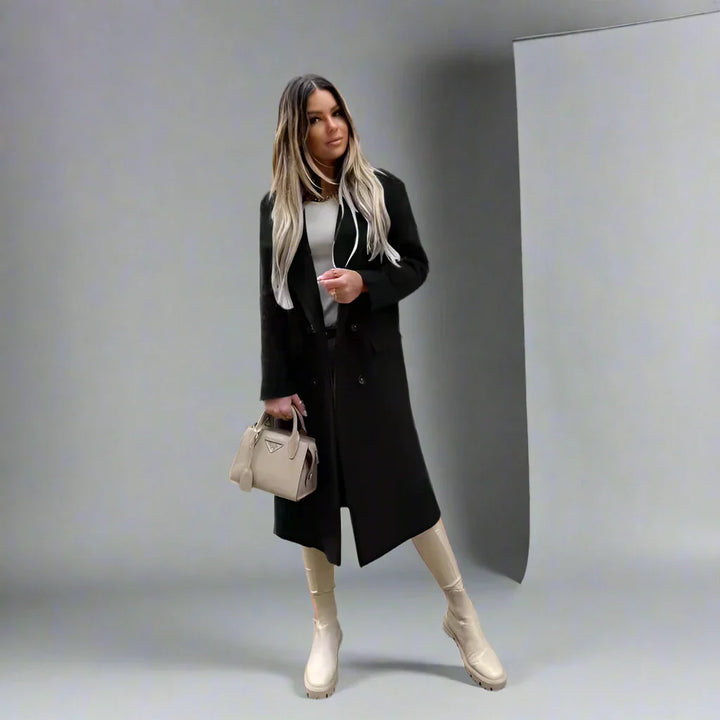 Drune | Stylischer Retro-Wintermantel für Frauen