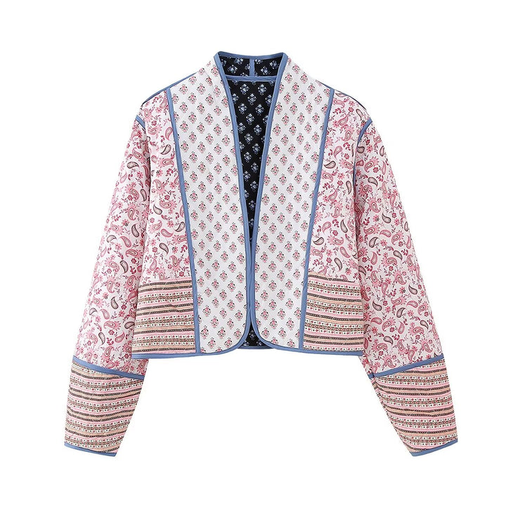 Drune | Damenjacke mit Blumenmuster