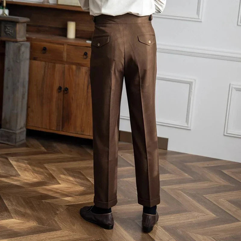 Anzughose Herren Italienisch Elegant