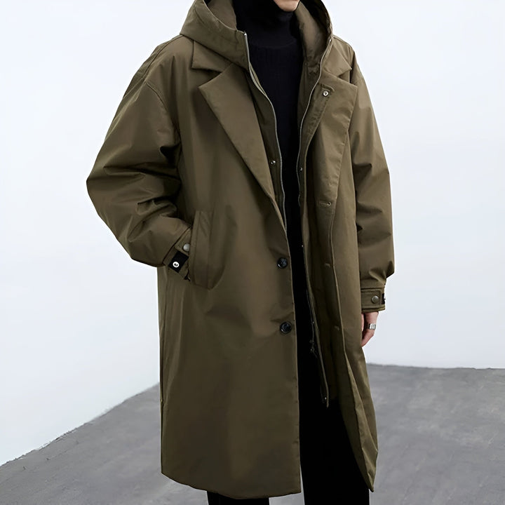 Drune | Lange Regenjacke - Perfekt für Outdoor & Alltag