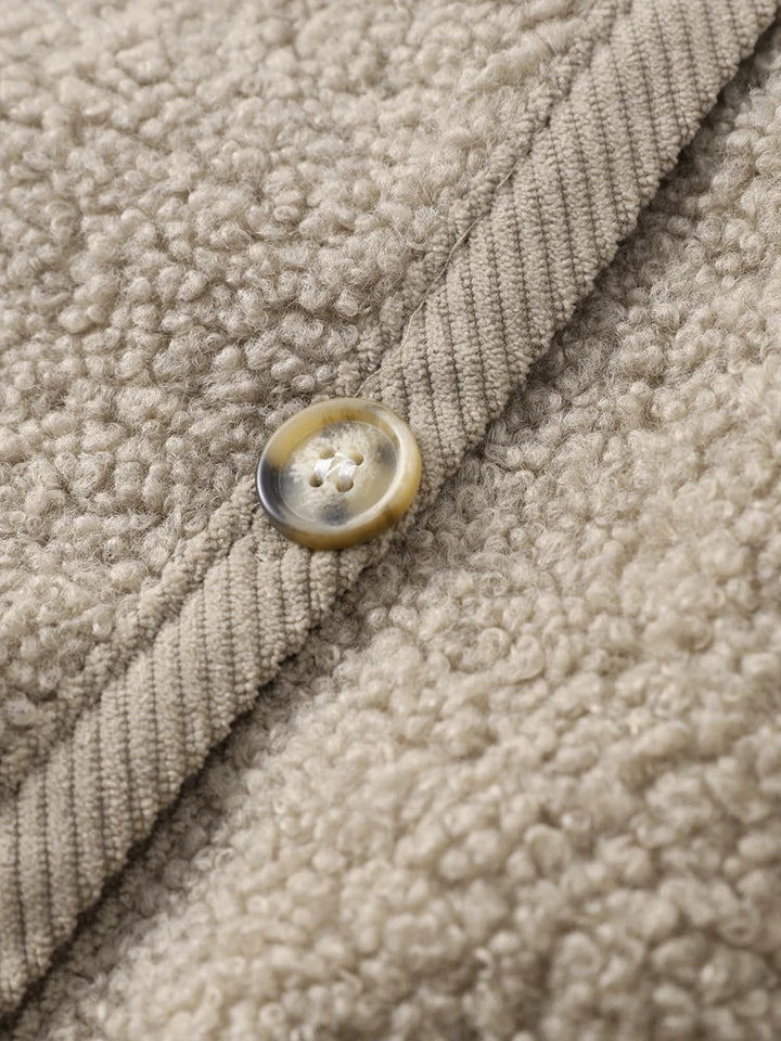 Drune | Bequemer Teddy-Mantel für Damen