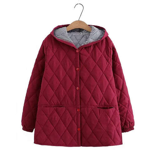 Drune | Oversized cotton winter jacket for women