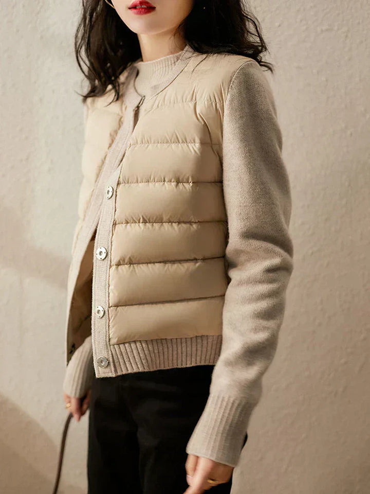 Drune | Pufferjacke Grau Warme Winterjacke