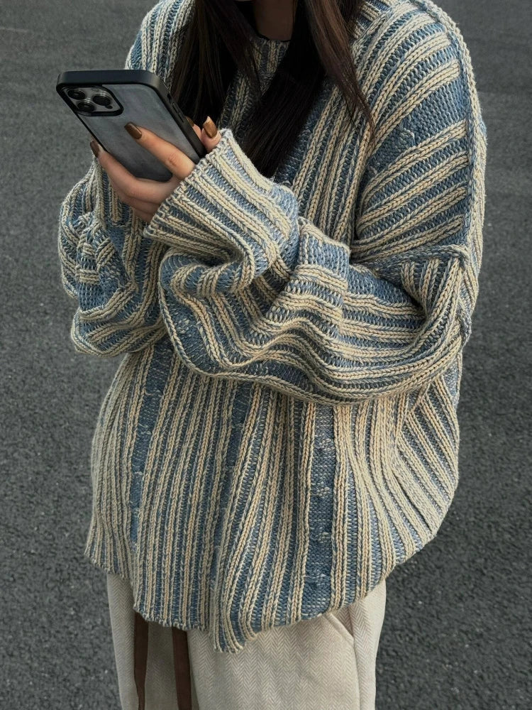 Drune | Ästhetischer Weinlese Pullover