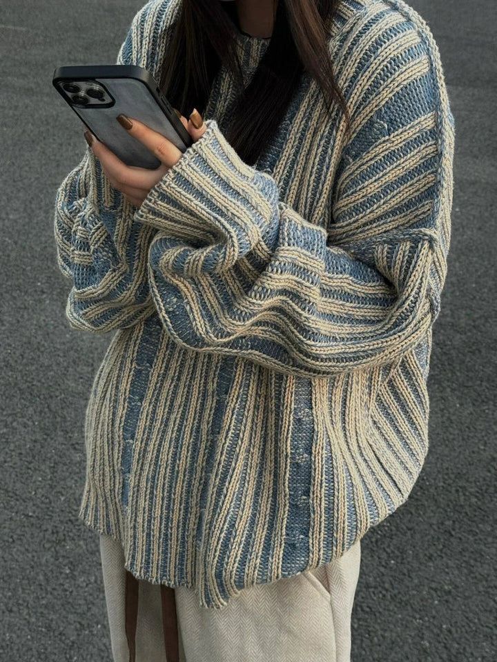 Drune | Ästhetischer Weinlese Pullover