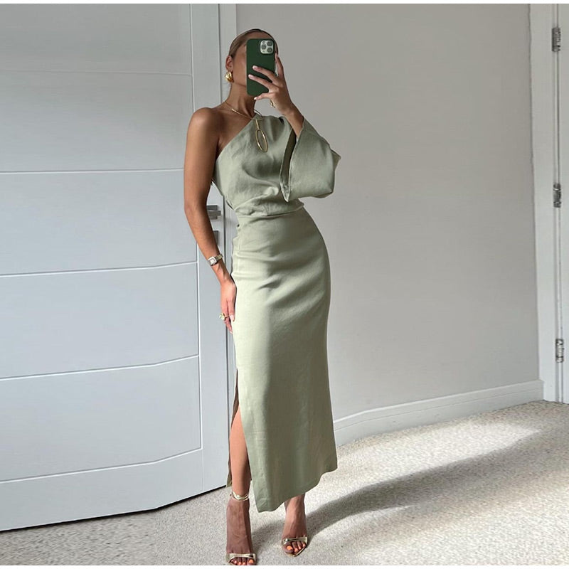 Drune - Fashion Casual Plissee-Sudress