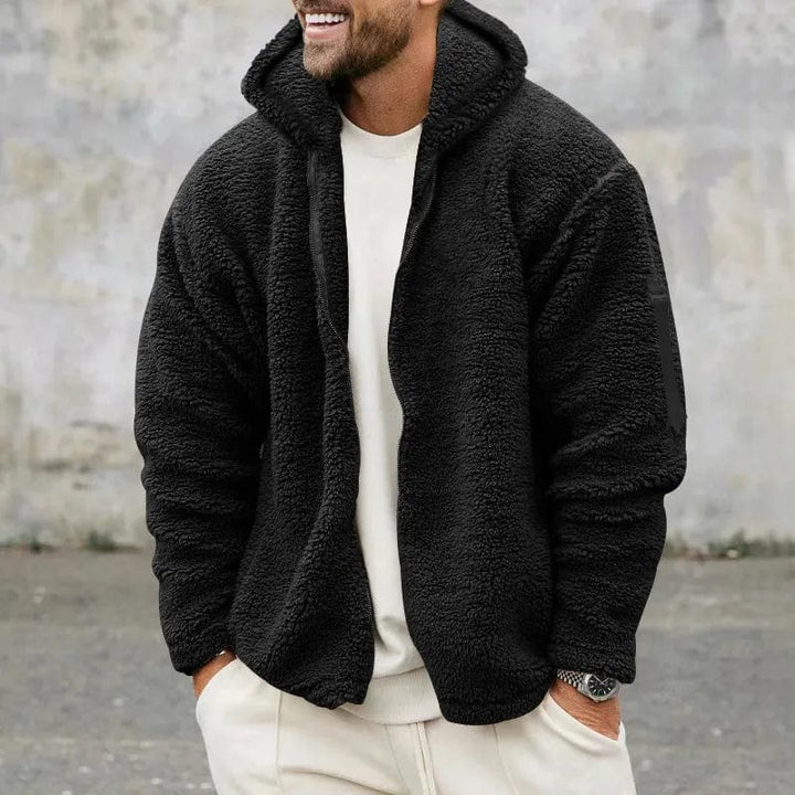 Drune | Veste Sherpa aus Velours