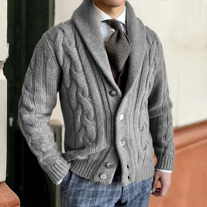 Drune | trendige warme Strickjacke für Herren