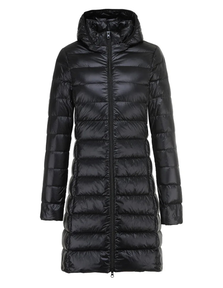 Drune | Lange Daunenjacke