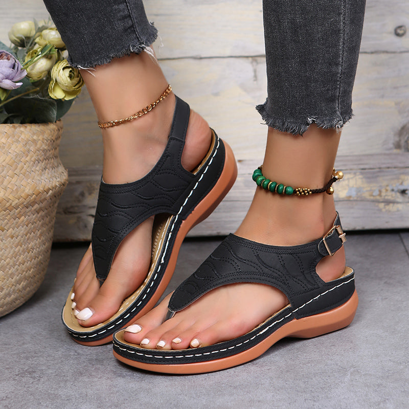 Drune | Stylishe Orthopädische Zehensandalen Für Damen