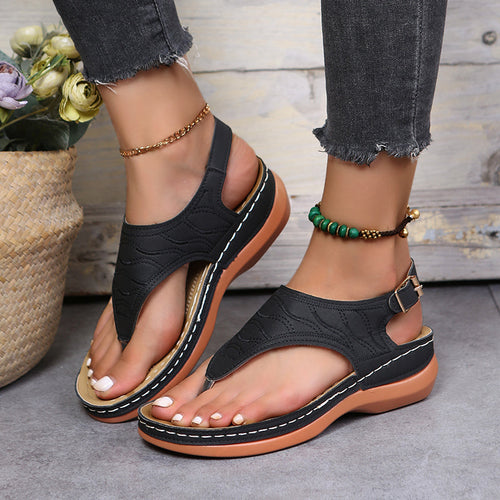 Drune | Stylishe Orthopädische Zehensandalen Für Damen