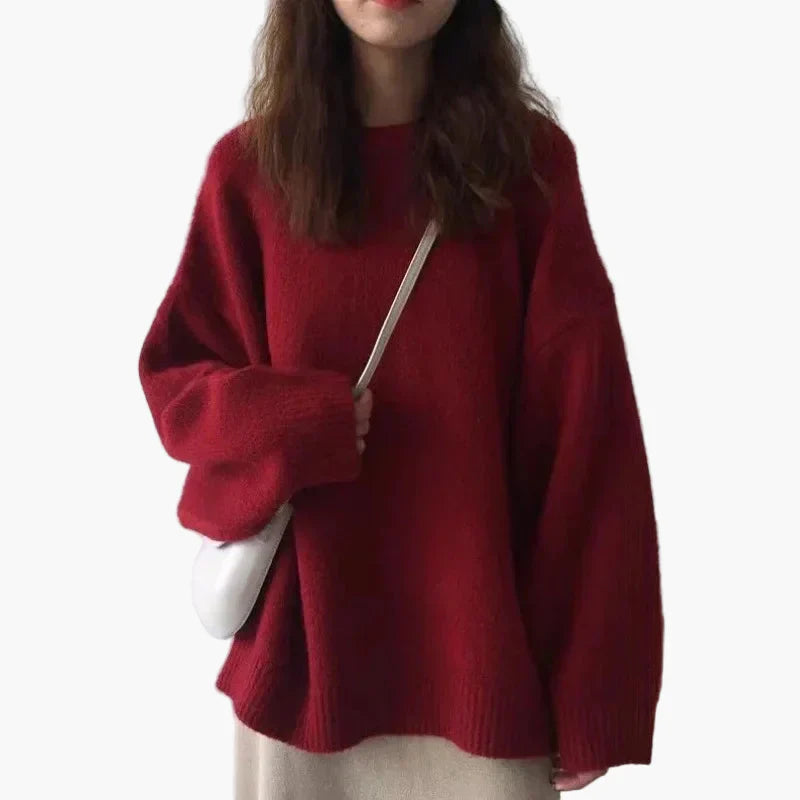 Drune | Oversize Pullover Lockerer Stil - Lässiger Winterpulli für Alltag & Freizeit