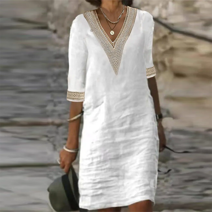Stilvolles Sommerkleid für Warme Sommertage | Drune