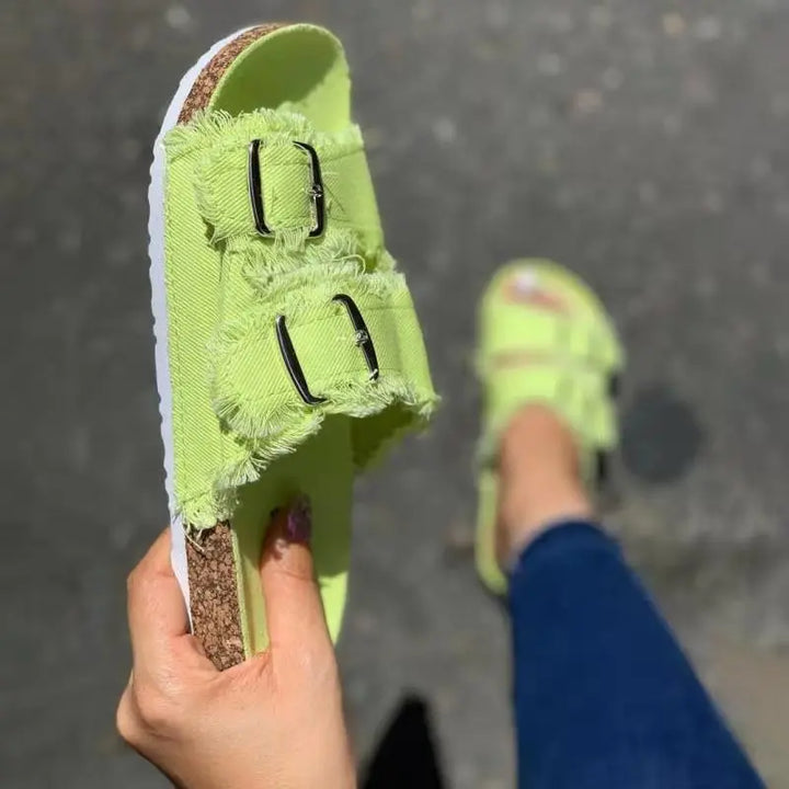Drune | Denim Style Sandalen