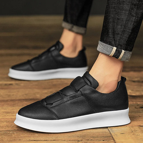 Drune | Moderne Leder-Sneaker mit niedrigem Schaft