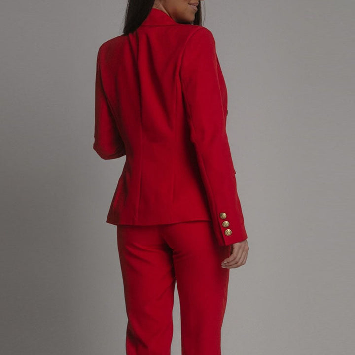 Drune | Elegante Blazer und Hosen Set